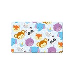 Animal Faces Collection Magnet (Name Card) Front