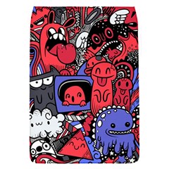 Abstract Grunge Urban Pattern With Monster Character Super Drawing Graffiti Style Vector Illustratio Removable Flap Cover (s) by Nexatart