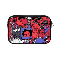 Abstract Grunge Urban Pattern With Monster Character Super Drawing Graffiti Style Vector Illustratio Apple Macbook Pro 13  Zipper Case by Nexatart