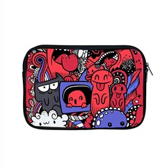 Abstract Grunge Urban Pattern With Monster Character Super Drawing Graffiti Style Vector Illustratio Apple Macbook Pro 15  Zipper Case by Nexatart