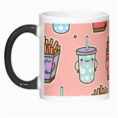 Cute Kawaii Food Seamless Pattern Morph Mugs