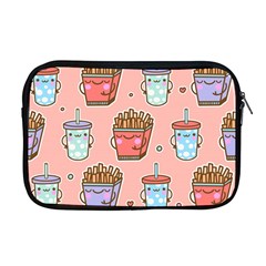 Cute Kawaii Food Seamless Pattern Apple MacBook Pro 17  Zipper Case