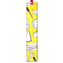 Pattern With Basketball Apple Paint Back School Illustration Large Book Marks by Nexatart