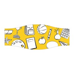 Pattern With Basketball Apple Paint Back School Illustration Stretchable Headband by Nexatart