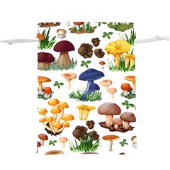 Mushroom Seamless Pattern  Lightweight Drawstring Pouch (xl) by Nexatart