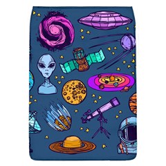 Space Sketch Set Colored Removable Flap Cover (l) by Nexatart