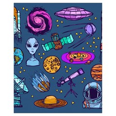 Space Sketch Set Colored Drawstring Bag (small) by Nexatart