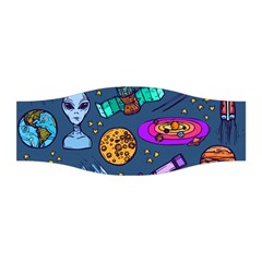 Space Sketch Set Colored Stretchable Headband by Nexatart