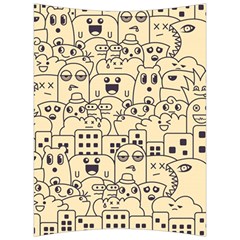 Seamless Pattern With Cute Monster Doodle Back Support Cushion by Nexatart