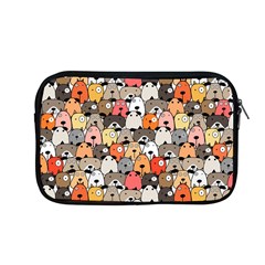 Cute Dog Seamless Pattern Background Apple Macbook Pro 13  Zipper Case by Nexatart