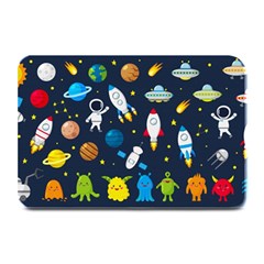 Big Set Cute Astronauts Space Planets Stars Aliens Rockets Ufo Constellations Satellite Moon Rover V Plate Mats