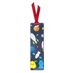 Big Set Cute Astronauts Space Planets Stars Aliens Rockets Ufo Constellations Satellite Moon Rover V Small Book Marks by Nexatart