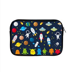 Big Set Cute Astronauts Space Planets Stars Aliens Rockets Ufo Constellations Satellite Moon Rover V Apple MacBook Pro 15  Zipper Case