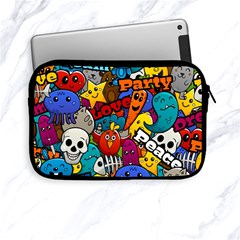 Graffiti Characters Seamless Pattern Apple Ipad Mini Zipper Cases by Nexatart