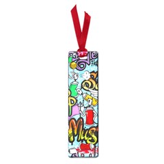 Graffiti Characters Seamless Patternm Small Book Marks by Nexatart