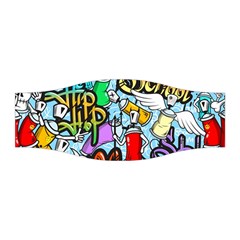 Graffiti Characters Seamless Patternm Stretchable Headband by Nexatart