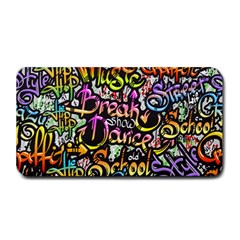 Graffiti Word Seamless Pattern Medium Bar Mats by Nexatart