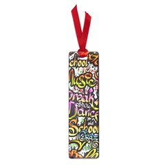 Graffiti Word Seamless Pattern Small Book Marks by Nexatart