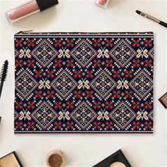 Ukrainian Folk Seamless Pattern Ornament Cosmetic Bag (xl)