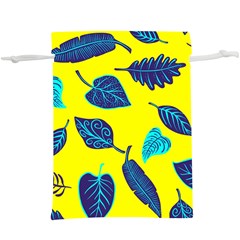 Leaves Pattern Picture Detail  Lightweight Drawstring Pouch (xl) by Nexatart