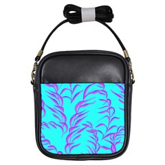 Branches Leaves Colors Summer Girls Sling Bag by Nexatart