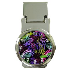 Leaves Nature Design Plant Money Clip Watches