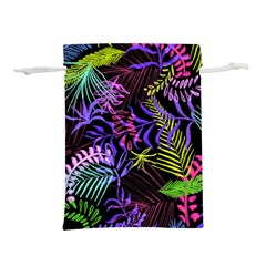 Leaves Nature Design Plant Lightweight Drawstring Pouch (m) by Nexatart