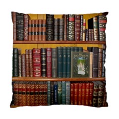 Books Library Bookshelf Bookshop Standard Cushion Case (one Side)