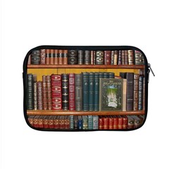 Books Library Bookshelf Bookshop Apple Macbook Pro 15  Zipper Case by Nexatart