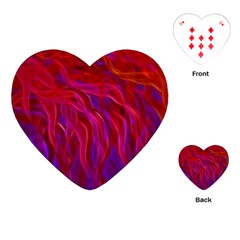 Background Texture Pattern Playing Cards Single Design (heart)