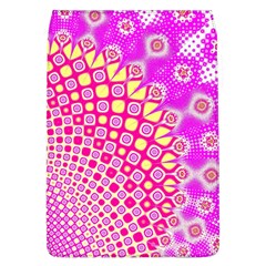 Digital Arts Fractals Futuristic Pink Removable Flap Cover (L)