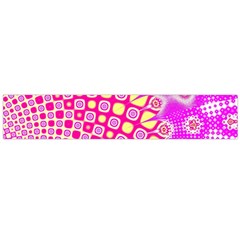 Digital Arts Fractals Futuristic Pink Large Flano Scarf 