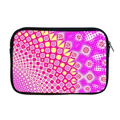 Digital Arts Fractals Futuristic Pink Apple Macbook Pro 17  Zipper Case by Nexatart