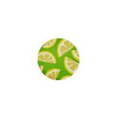 Lemon Fruit Healthy Fruits Food 1  Mini Buttons by Nexatart