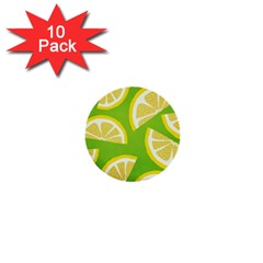 Lemon Fruit Healthy Fruits Food 1  Mini Buttons (10 Pack)  by Nexatart