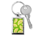 Lemon Fruit Healthy Fruits Food Key Chain (Rectangle) Front