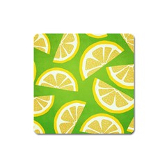 Lemon Fruit Healthy Fruits Food Square Magnet by Nexatart