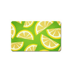 Lemon Fruit Healthy Fruits Food Magnet (name Card) by Nexatart