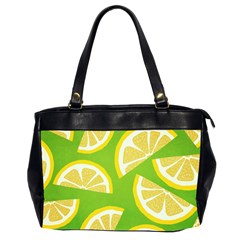 Lemon Fruit Healthy Fruits Food Oversize Office Handbag (2 Sides) by Nexatart