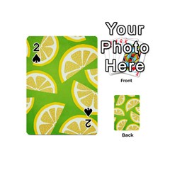 Lemon Fruit Healthy Fruits Food Playing Cards 54 Designs (mini)