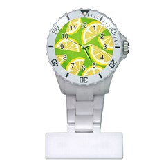 Lemon Fruit Healthy Fruits Food Plastic Nurses Watch by Nexatart