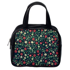 Flowering Branches Seamless Pattern Classic Handbag (one Side) by Nexatart