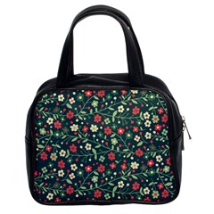 Flowering Branches Seamless Pattern Classic Handbag (two Sides) by Nexatart