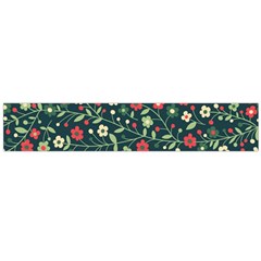 Flowering Branches Seamless Pattern Large Flano Scarf 