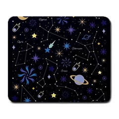 Starry Night  Space Constellations  Stars  Galaxy  Universe Graphic  Illustration Large Mousepads