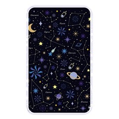 Starry Night  Space Constellations  Stars  Galaxy  Universe Graphic  Illustration Memory Card Reader (rectangular) by Nexatart