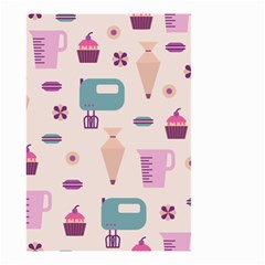 Seamless Bakery Vector Pattern Small Garden Flag (Two Sides)