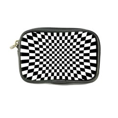 Illusion Checkerboard Black And White Pattern Coin Purse