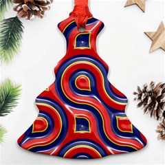 Pattern Curve Design Ornament (christmas Tree) 