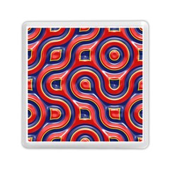 Pattern Curve Design Memory Card Reader (square) by Nexatart